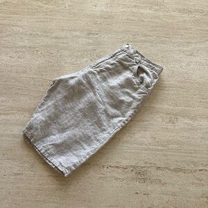 Vintage Linen Shorts
